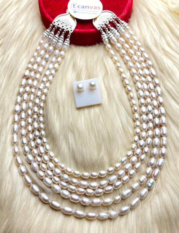 5 Layered Pearl Necklace