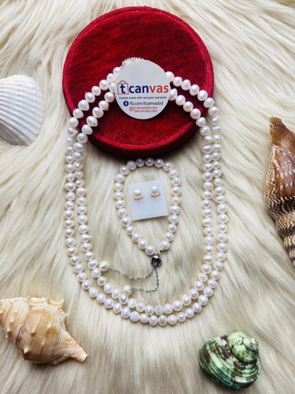 2 Layered pearl set