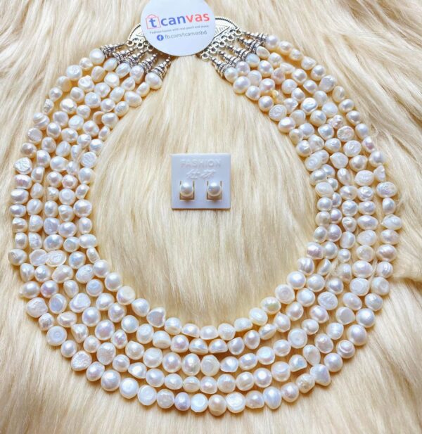 Uneven 5 Layered Necklace